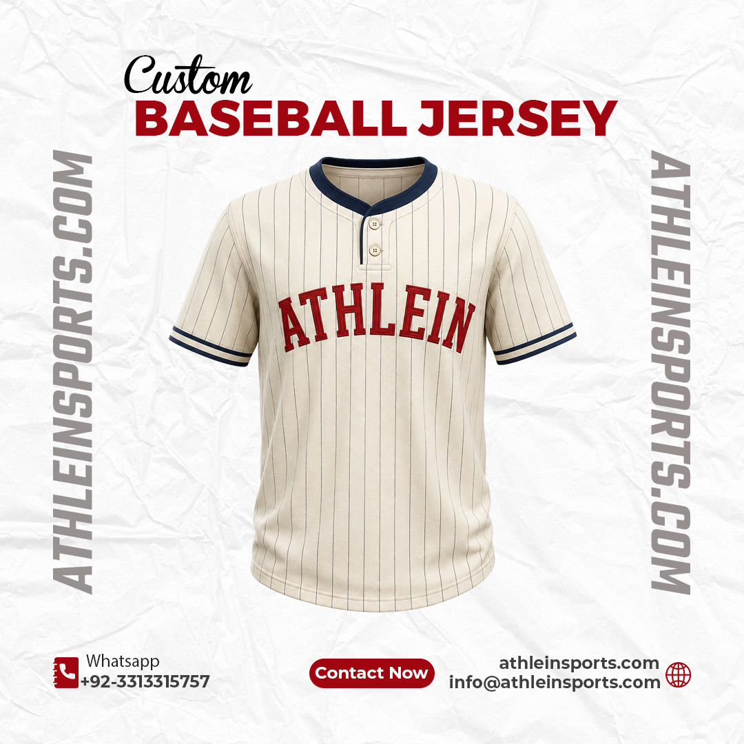 Custom two Button Baseball Jerseys