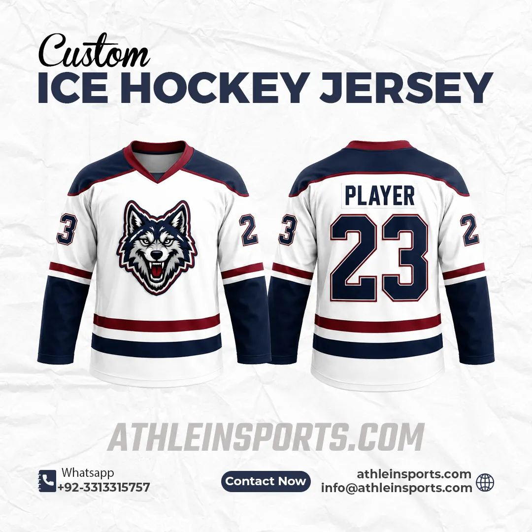 Custom Sublimated Ice Hockey Jerseys