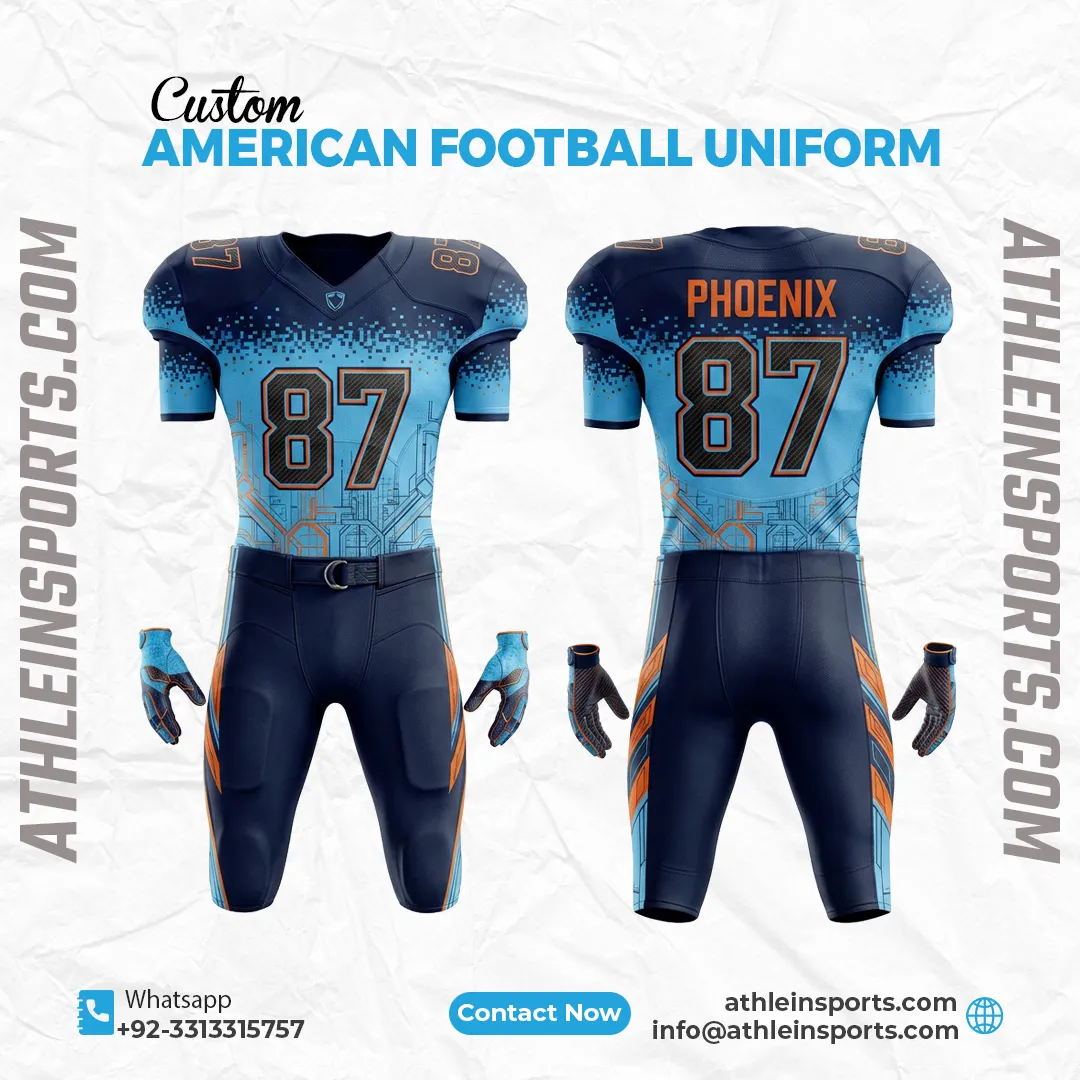 Custom Football Uniforms California