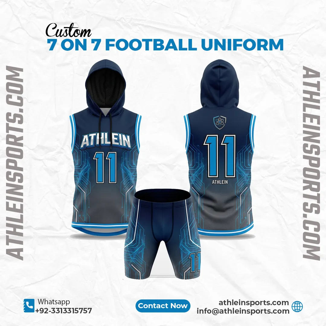 Custom Sublimated 7v7 Football Uniforms