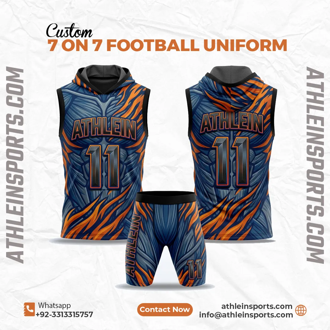 Custom Sleeveless 7v7 Football Uniform