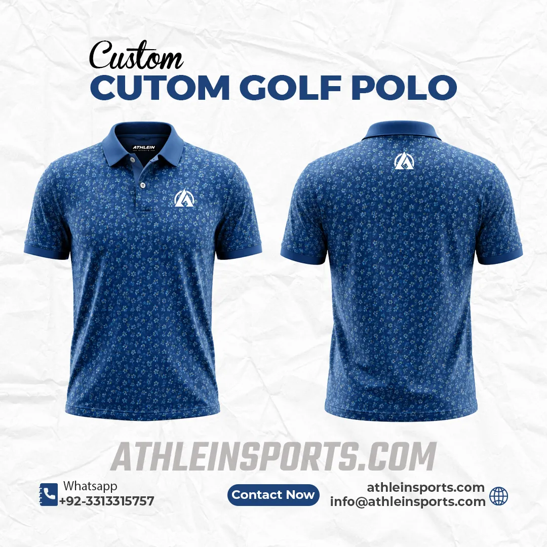 Corporate Golf Polos with Custom Logos